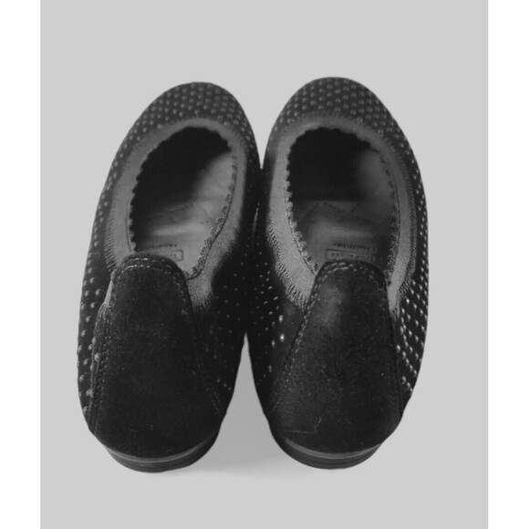 HISPANITAS 3D Black Women's Hobnail Scalloped Bethel Ballerina Flats Shoes US 6 - Picture 6 of 11